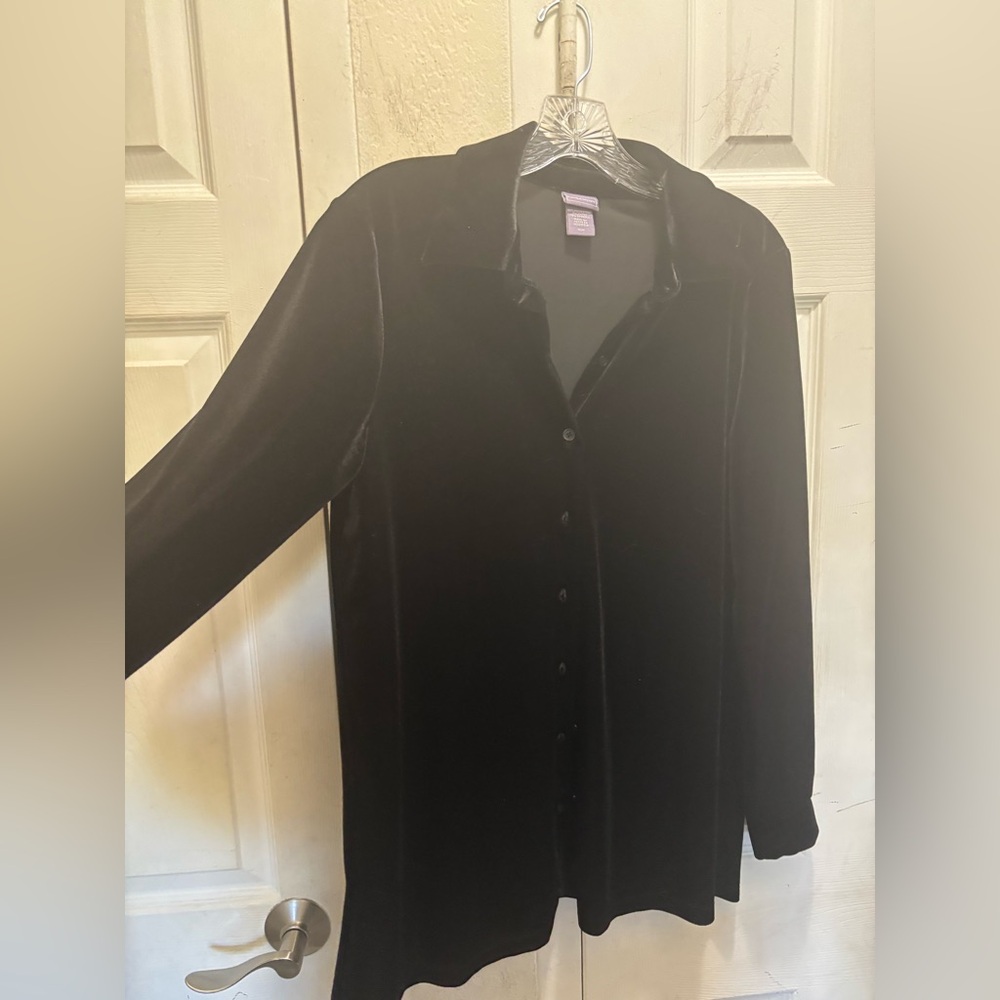 Lauren Scott velvet top